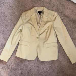 Women’s Liz Claiborne Tan Blazer Jacket